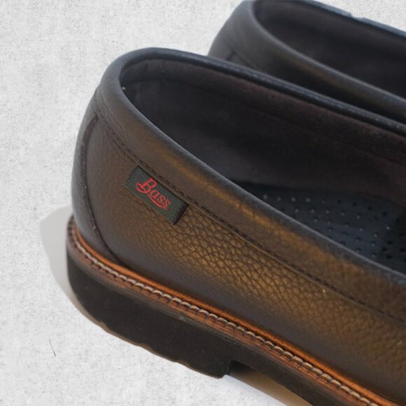 G.H. Bass Wejun Lug Sole Brown Leather Loafer - Picture 5 of 9